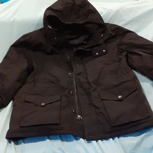 BGSD XXL Black Ladies Winter Coat